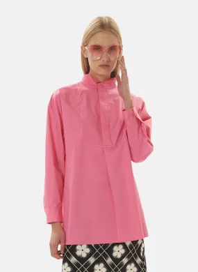 TARA JARMON  Chemise droit  longue longues chemise - carmela - Rose